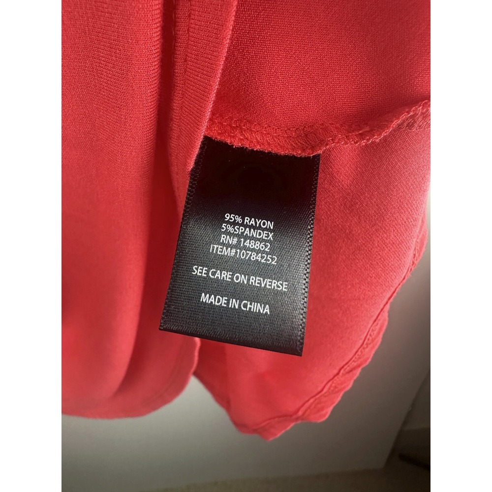 NWT Torrid Sweetheart Jersey Skater Dress Red Mini Stretch Summer Plus Size 4X 4 - Picture 7 of 9